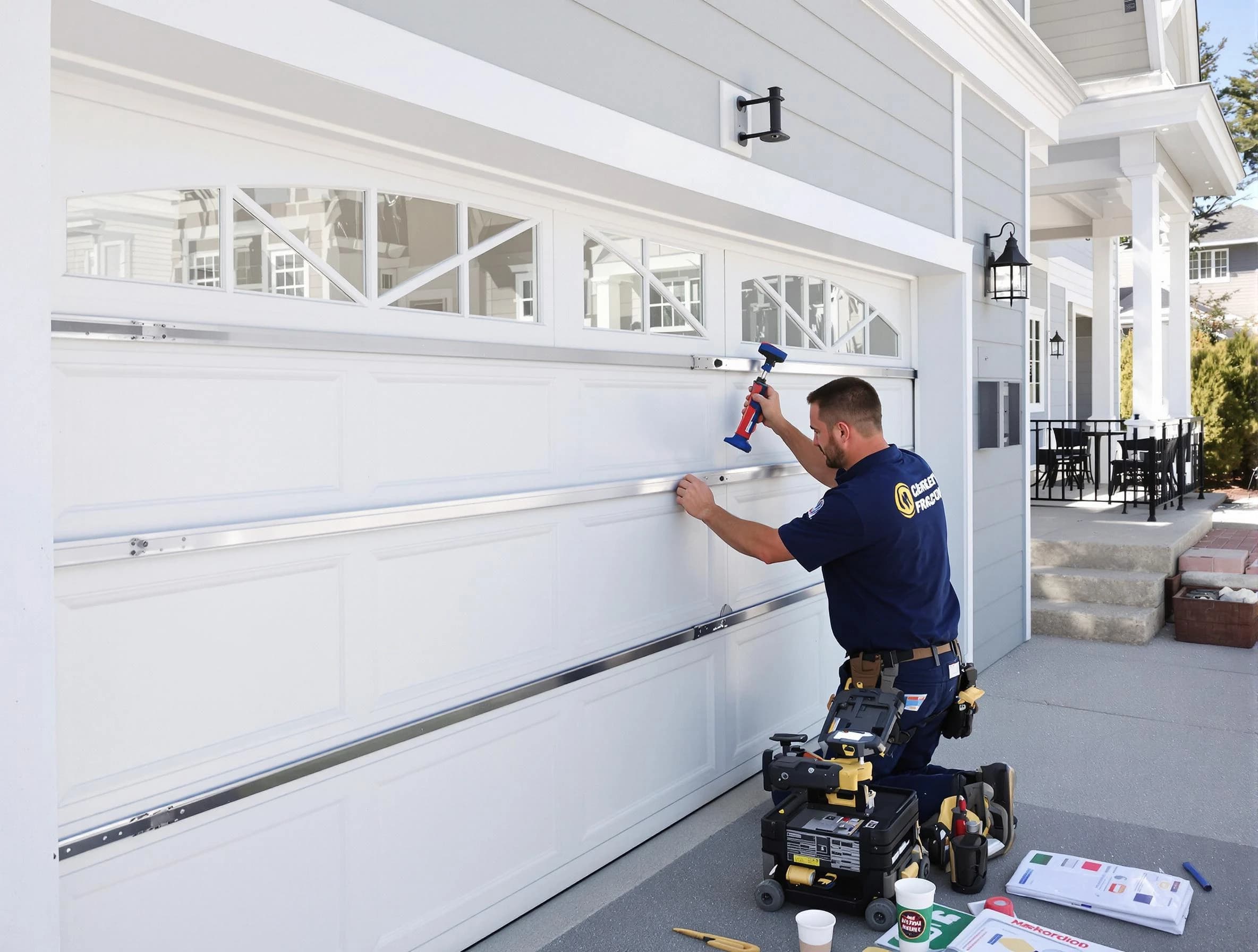 Professional garage door installation by Park City Garage Door Repair in Park City