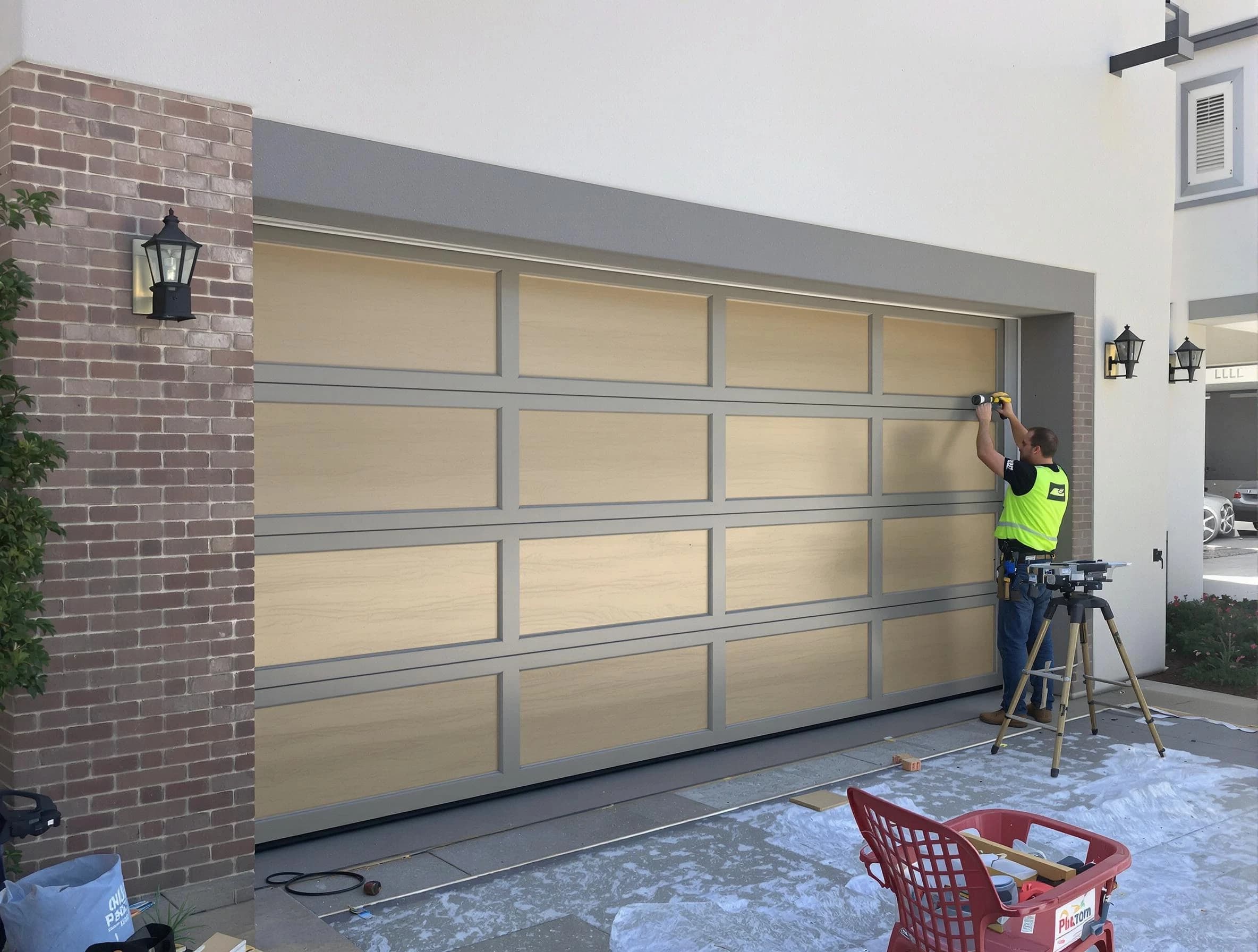 Garage door replacement service by Park City Garage Door Repair in Park City