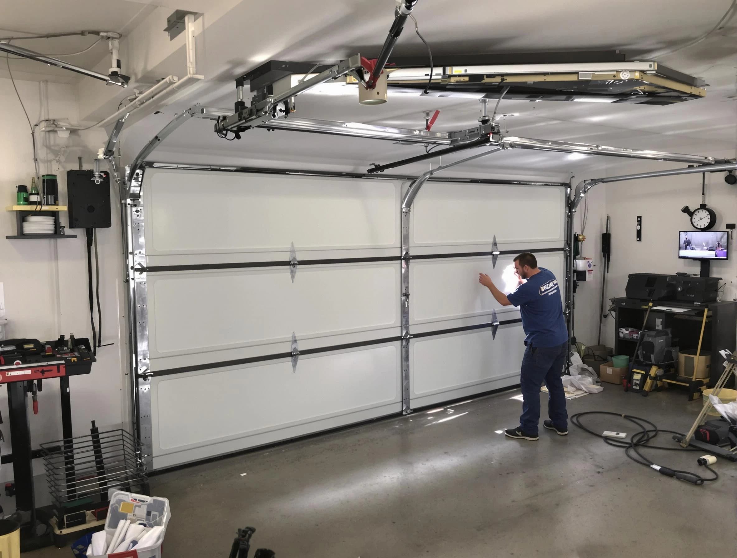 Professional garage door repair service by Park City Garage Door Repair in Park City