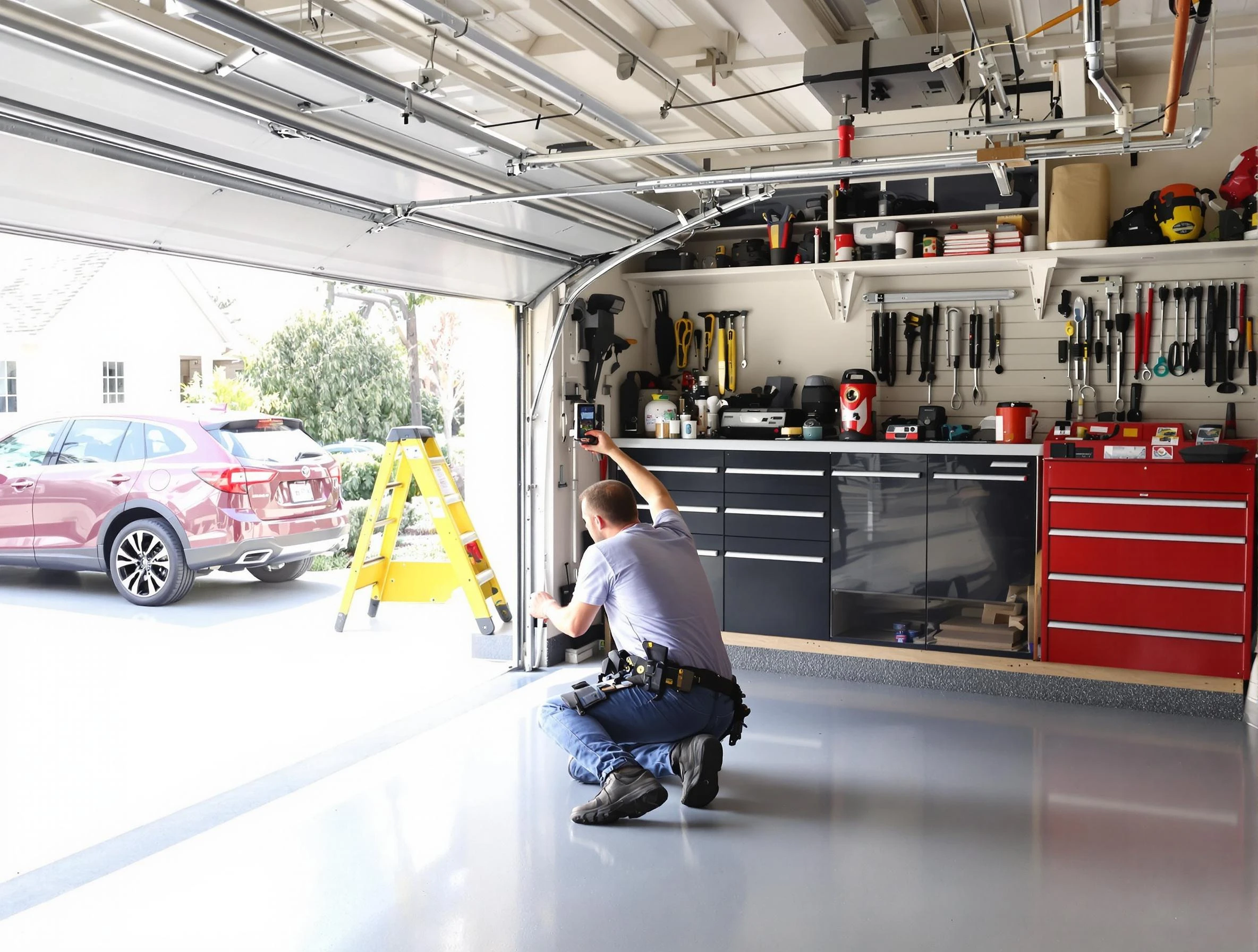 Local garage door repair service by Park City Garage Door Repair in Park City